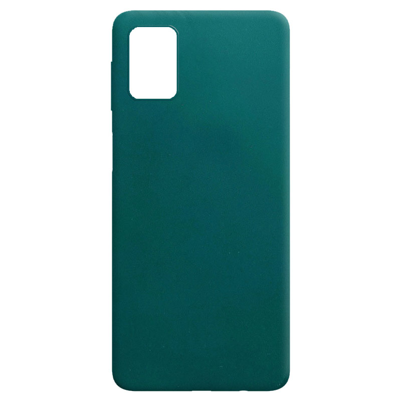 Силиконовый чехол Candy для Samsung Galaxy M31s (Зеленый / Forest green)