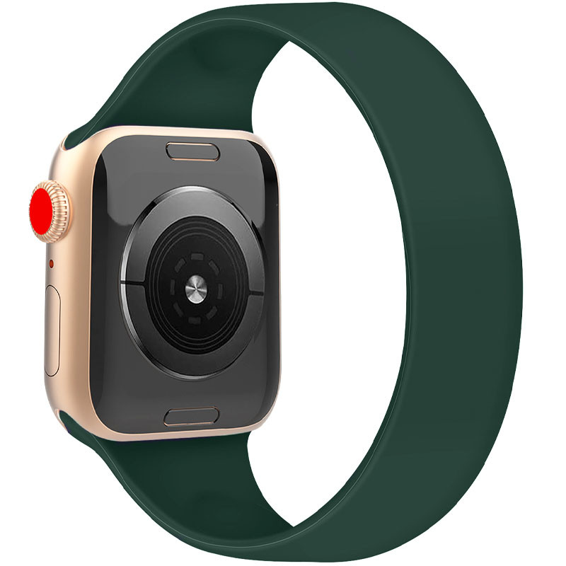 Ремешок Solo Loop для Apple watch 38mm/40mm 163mm (7) (Зеленый / Pine green)