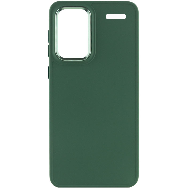 TPU чехол Bonbon Metal Style для Xiaomi Redmi Note 13 Pro+ (Зеленый / Pine green)