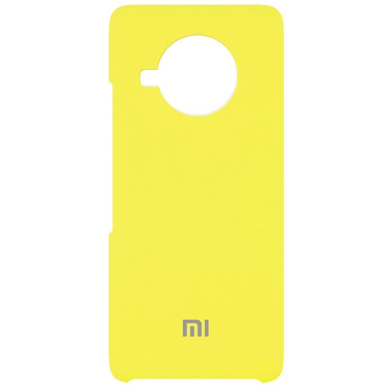 Чехол Silicone Cover (AAA) для Xiaomi Mi 10T Lite / Redmi Note 9 Pro 5G (Желтый / Bright Yellow)