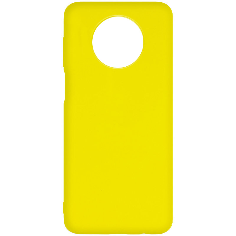 Чехол Silicone Cover Full without Logo (A) для Xiaomi Redmi Note 9T (Желтый / Flash)