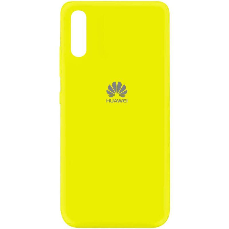 Чехол Silicone Cover My Color Full Protective (A) для Huawei P Smart S (Желтый / Flash)