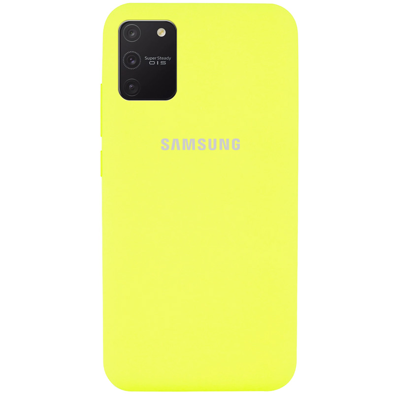 Чехол Silicone Cover Full Protective (AA) для Samsung Galaxy S10 Lite (Желтый / Lemon)