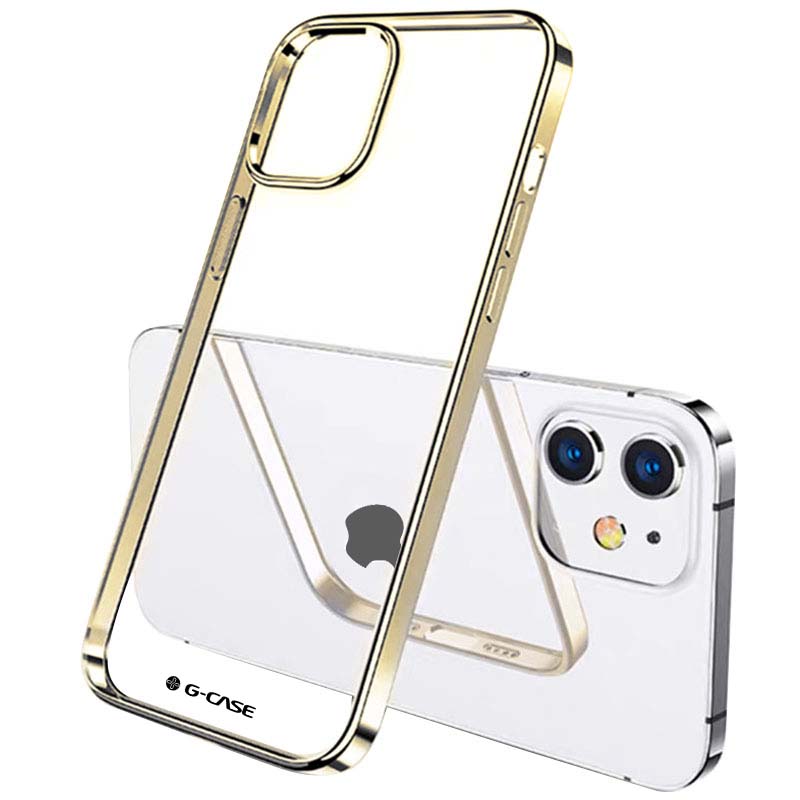 TPU чехол G-Case Shiny Series для Apple iPhone 12 mini (5.4") (Золотой)